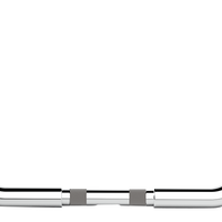 0601-6228 - LA CHOPPERS Handlebar - Twin Round - 10" - Chrome LA-7325-10C