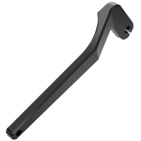 1602-1492 - LA CHOPPERS County Line Shifter - Black - FL/FX '18-'23 LA-P102-01B