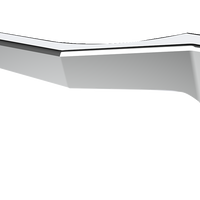1602-1493 - LA CHOPPERS County Line Shifter - Chrome - FL/FX '18-'23 LA-P102-01C