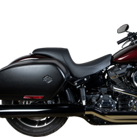 0802-1516 - DRAG SPECIALTIES Predator Seat - Smooth - Vinyl - FLSB/FXLR '18-'23 0802-1516