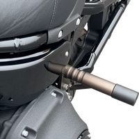 0505-2345 - KODLIN USA Frame Guards - Rear - Bronze - Softail K59512