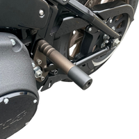 0505-2345 - KODLIN USA Frame Guards - Rear - Bronze - Softail K59512