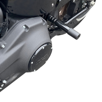 0505-2346 - KODLIN USA Frame Guards - Rear - Black - Softail K59513