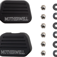 1501-0759 - MOTHERWELL Luggage Rack For Tall Sissy Bar - Matte Black MWL-159-MB
