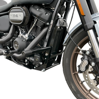 0505-2348 - KODLIN USA Engine Guards - Front - Black - Softail K59515