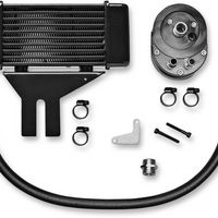 0713-0280 - JAGG OIL COOLERS Oil Cooler Kit - Low Mount - Dyna 750-2500-0323