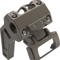 2201-0260 - LA CHOPPERS Gauge Mount - Bronze - Softail LA-7397-00Z