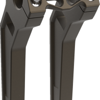 0602-1447 - LA CHOPPERS Risers - Pullback - 8" x 1-1/4" - Bronze LA-7481-08Z