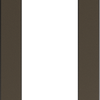 0602-1445 - LA CHOPPERS Risers - Straight - 10" x 1-1/4" - Bronze LA-7480-10Z