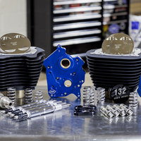 0904-0102 - S&S CYCLE 132" Power Package Engine Performance Kit - Chain Drive - Oil Cooled - Non-Highlighted Fins - M8 310-1233