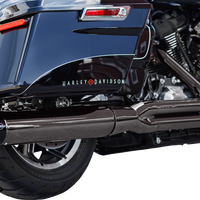 1800-2629 - S&S CYCLE 2-into-1 Lava Chrome Sidewinder? Exhaust System - 49-State 550-1086