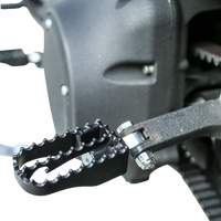 1620-2503 - BURLY BRAND MX Mini Footpegs - Driver/Passenger - Black B13-1010B