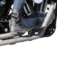 1620-2502 - BURLY BRAND MX Footpegs - Driver/Passenger - Black B13-1009B