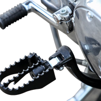 1620-2502 - BURLY BRAND MX Footpegs - Driver/Passenger - Black B13-1009B