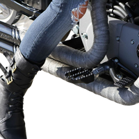 1620-2502 - BURLY BRAND MX Footpegs - Driver/Passenger - Black B13-1009B