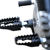 1620-2502 - BURLY BRAND MX Footpegs - Driver/Passenger - Black B13-1009B