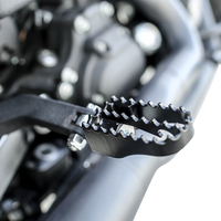 1620-2503 - BURLY BRAND MX Mini Footpegs - Driver/Passenger - Black B13-1010B