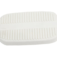 28-0340 - White Brake Pedal Pad by V-Twin