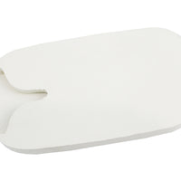 28-0340 - White Brake Pedal Pad by V-Twin