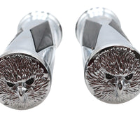 28-3585 - Ultima Diamond Style Grip Set with Chrome Eagle End Cap by Ultima