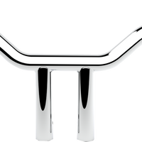 0601-6265 - LA CHOPPERS Handlebar - One-Piece Kagefighter - 10" x 1-1/2" - Chrome LA-7343-10