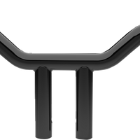 0601-6266 - LA CHOPPERS Handlebar - One-Piece Kagefighter - 10" x 1-1/2" - Black LA-7343-10B
