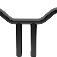 0601-6268 - LA CHOPPERS Handlebar - One-Piece Kagefighter - 12" x 1-1/2" - Black LA-7343-12B