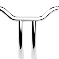 0601-6269 - LA CHOPPERS Handlebar - One-Piece Kagefighter - 14" x 1-1/2" - Chrome LA-7343-14