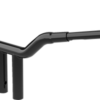 0601-6266 - LA CHOPPERS Handlebar - One-Piece Kagefighter - 10" x 1-1/2" - Black LA-7343-10B