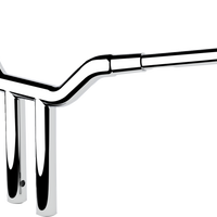 0601-6267 - LA CHOPPERS Handlebar - One-Piece Kagefighter - 12" x 1-1/2" - Chrome LA-7343-12