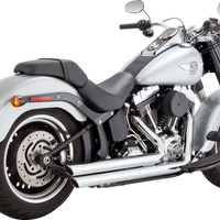 1800-2637 - VANCE & HINES Big Shots Staggered Exhaust System - Chrome 17959