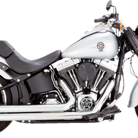 1800-2637 - VANCE & HINES Big Shots Staggered Exhaust System - Chrome 17959