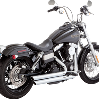 1800-2639 - VANCE & HINES Big Shots Staggered Exhaust System - Chrome 17958