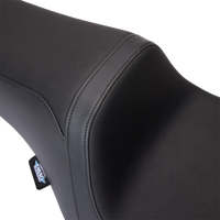 0801-1480 - DRAG SPECIALTIES Predator 1Up Seat - Vinyl - Black - Smooth - FLH '08-'23 0801-1480