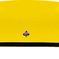 KLOCK WERKS Kolor Flare* Sport Windshield - 6" - Yellow - FLTR KWW-01-0662