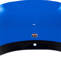 2310-0813 - KLOCK WERKS Kolor Flare* Windshield - 8" - Blue - FLTR KWW-01-0693