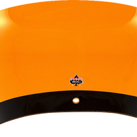 2310-0809 - KLOCK WERKS Kolor Flare* Windshield - 8" - Orange - FLTR KWW-01-0689