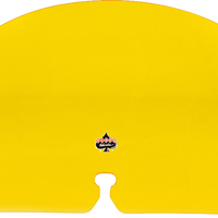 2310-0816 - KLOCK WERKS Kolor Flare* Windshield - 6-1/2" - Yellow - FLH KWW-01-0696