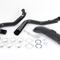 29-0937 - Wyatt Gatling 1-3/4 2 into 1 Exhaust Header Set Black by V-Twin
