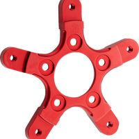 ARLEN NESS Rotor Mount - Ness Wheel - Red 33-106