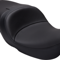 DRAG SPECIALTIES SEATS Freedom Seat - Solar Leather - Black - FLH '97-'07 08011508-4676E
