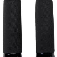 0630-3075 - KHROME WERKS Grips - Klassic - Custom - TBW - Black 500180