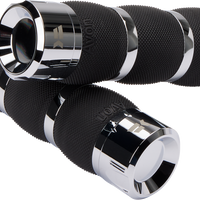 0630-3078 - KHROME WERKS Grips - Klassic - Air - TBW - Chrome 500195