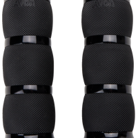 0630-3077 - KHROME WERKS Grips - Klassic - Air - TBW - Black 500190