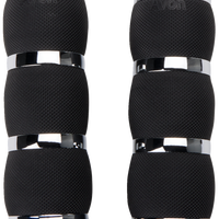 0630-3078 - KHROME WERKS Grips - Klassic - Air - TBW - Chrome 500195