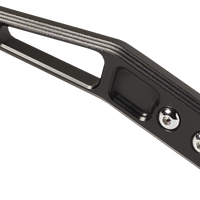 PERFORMANCE MACHINE (PM) Drifter Shift Lever - Toe - Black Ops - FL 0034-1125-SMB