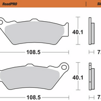 MOTO-MASTER Brake Pads 403301-PU