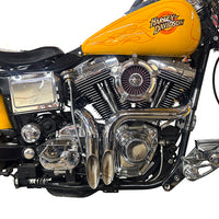 30-0007 - Straight Down Drag Pipe Set Chrome by V-Twin