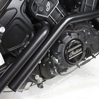 30-0519 - Indian Scout Drag Pipe Set Black by V-Twin