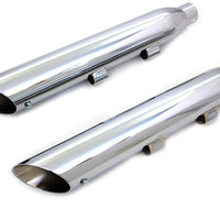 30-0568 - Wyatt Gatling Chrome Slash Muffler Set by Wyatt Gatling